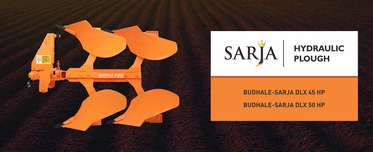 Budhale Agro - sarja Hydraulic Plough